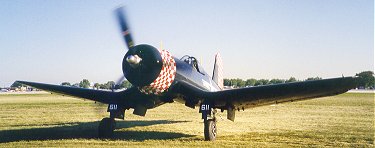 A Corsair poses for us